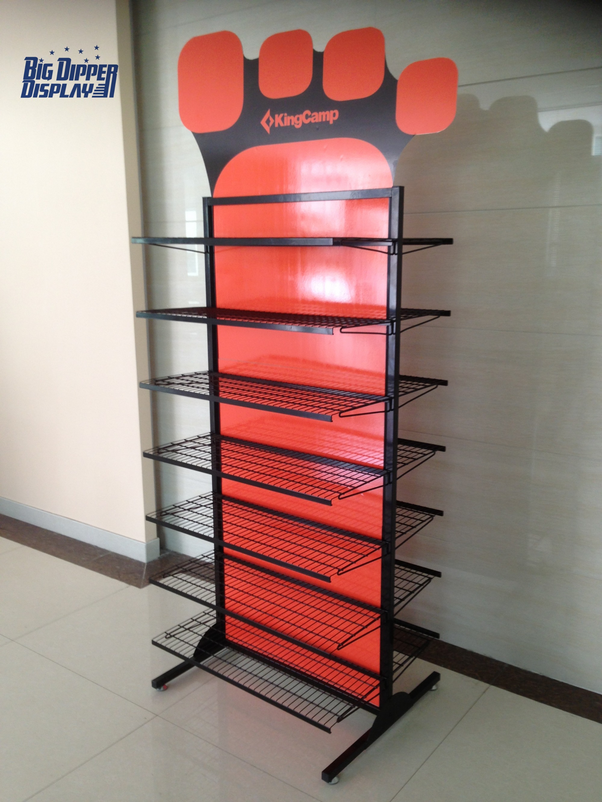 BDD-FF03 Multifunctional Slippers Display Rack For Flip Flop Stand